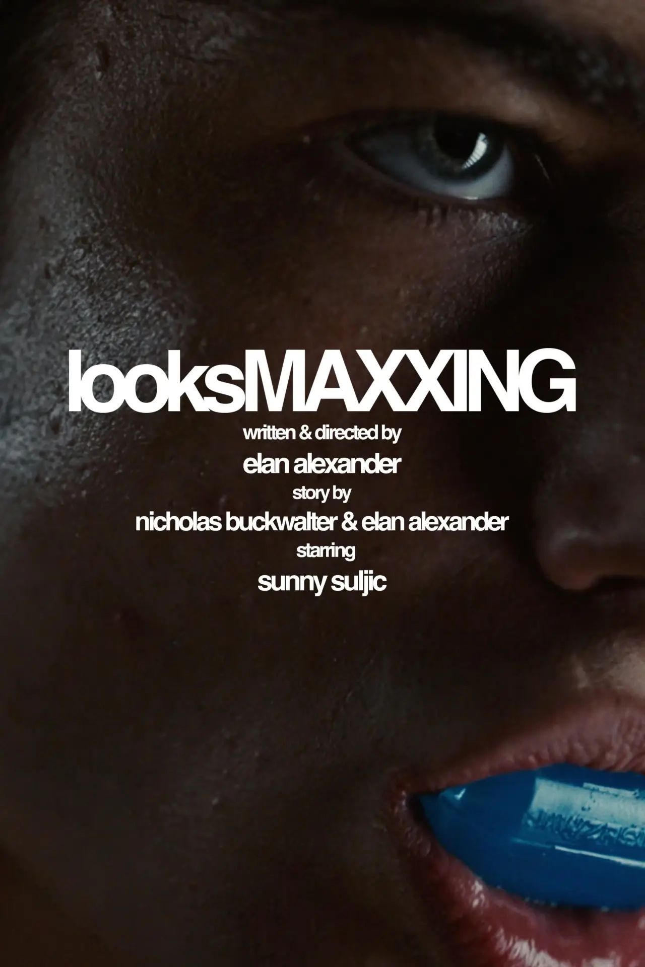 Plakat filmowy "looksMAXXING"