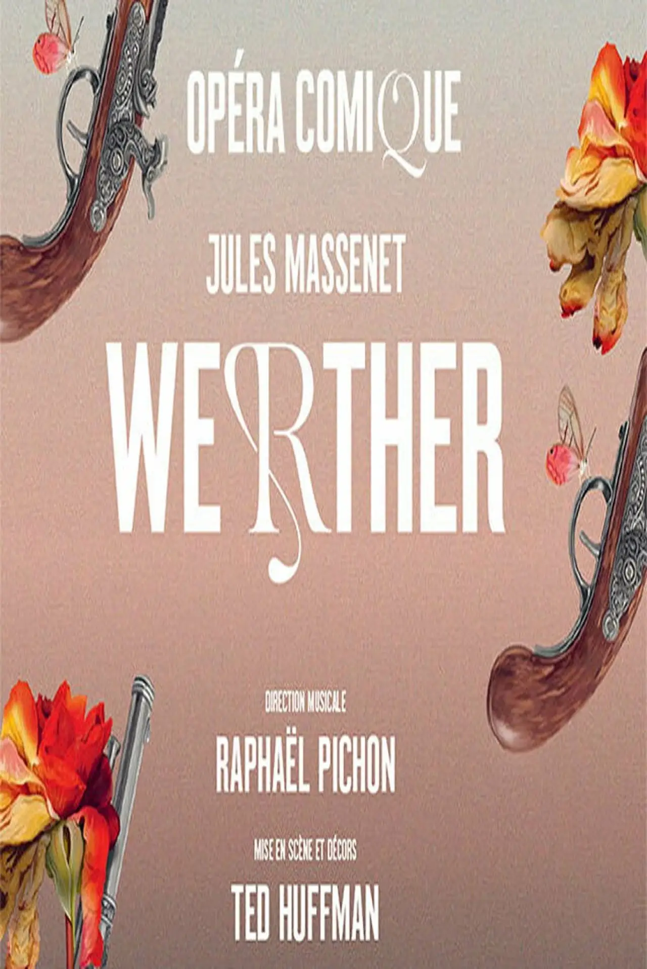 Plakat filmowy "Jules Massenet : Werther Opéra Comique, Paris"