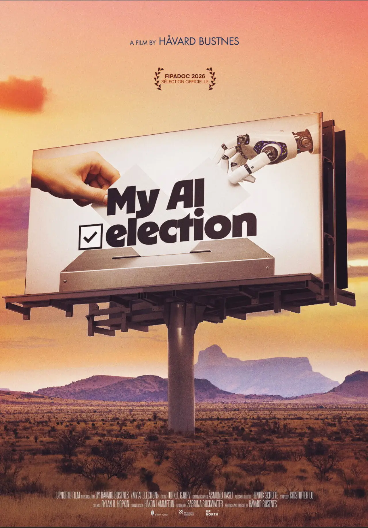 Plakat filmowy "My AI Election"