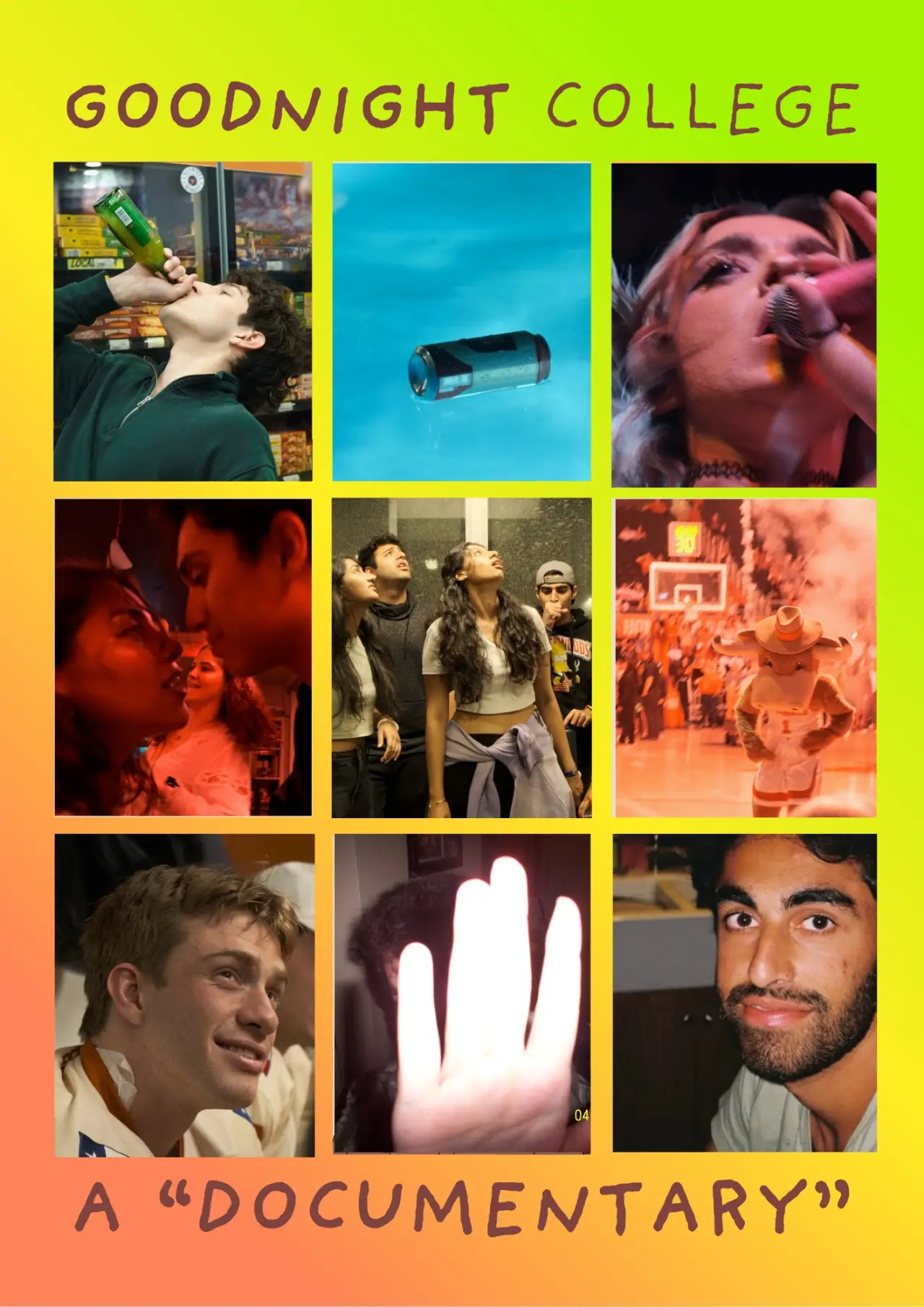Plakat filmowy "Goodnight, College"