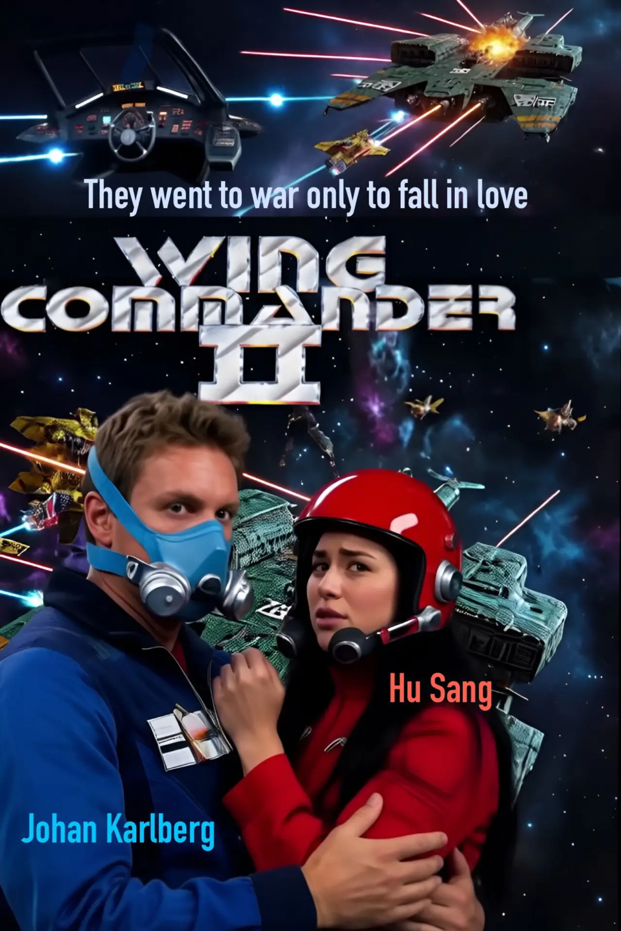 Plakat filmowy "Wing Commander II"
