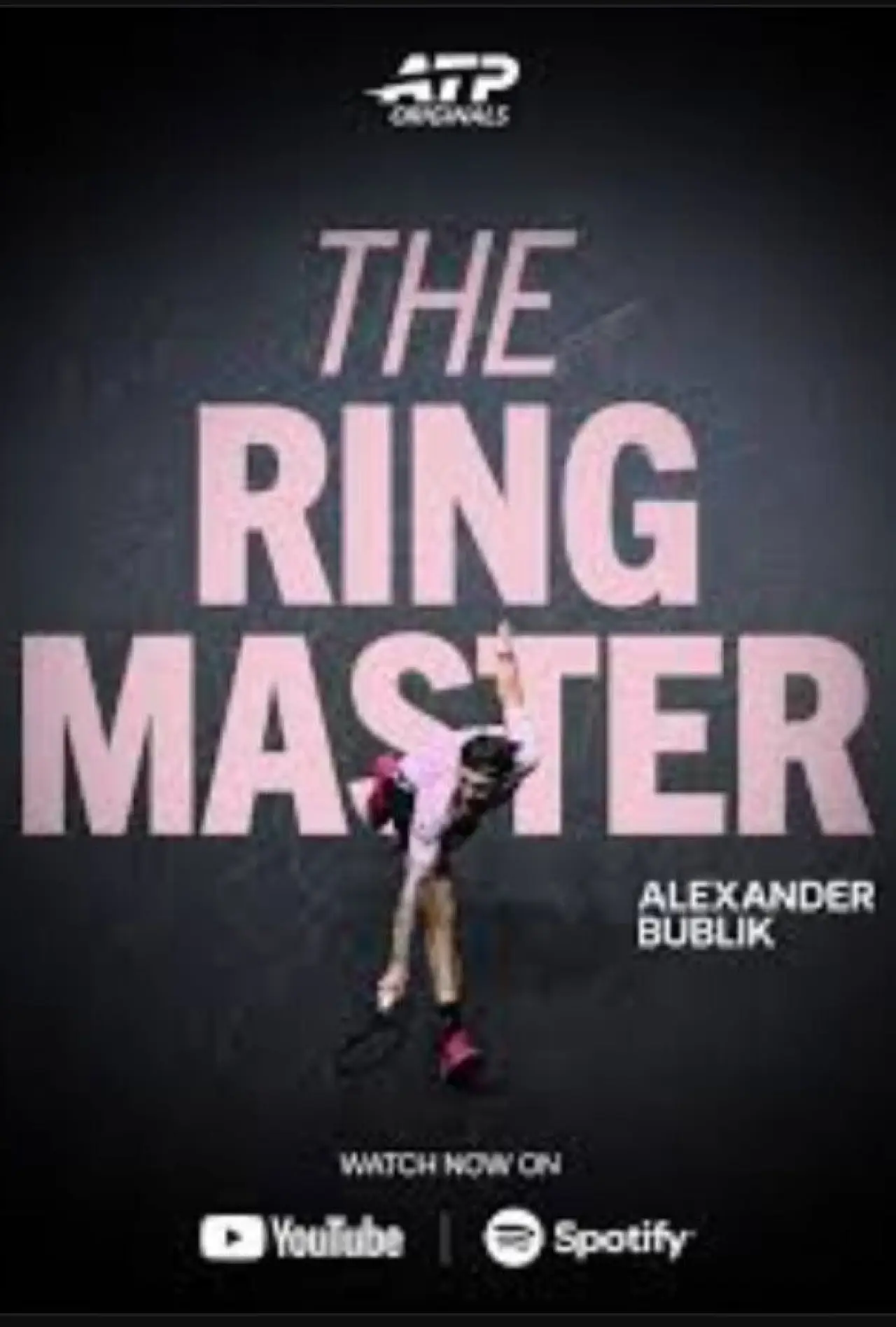 Plakat filmowy "Alexander Bublik: The Ringmaster"