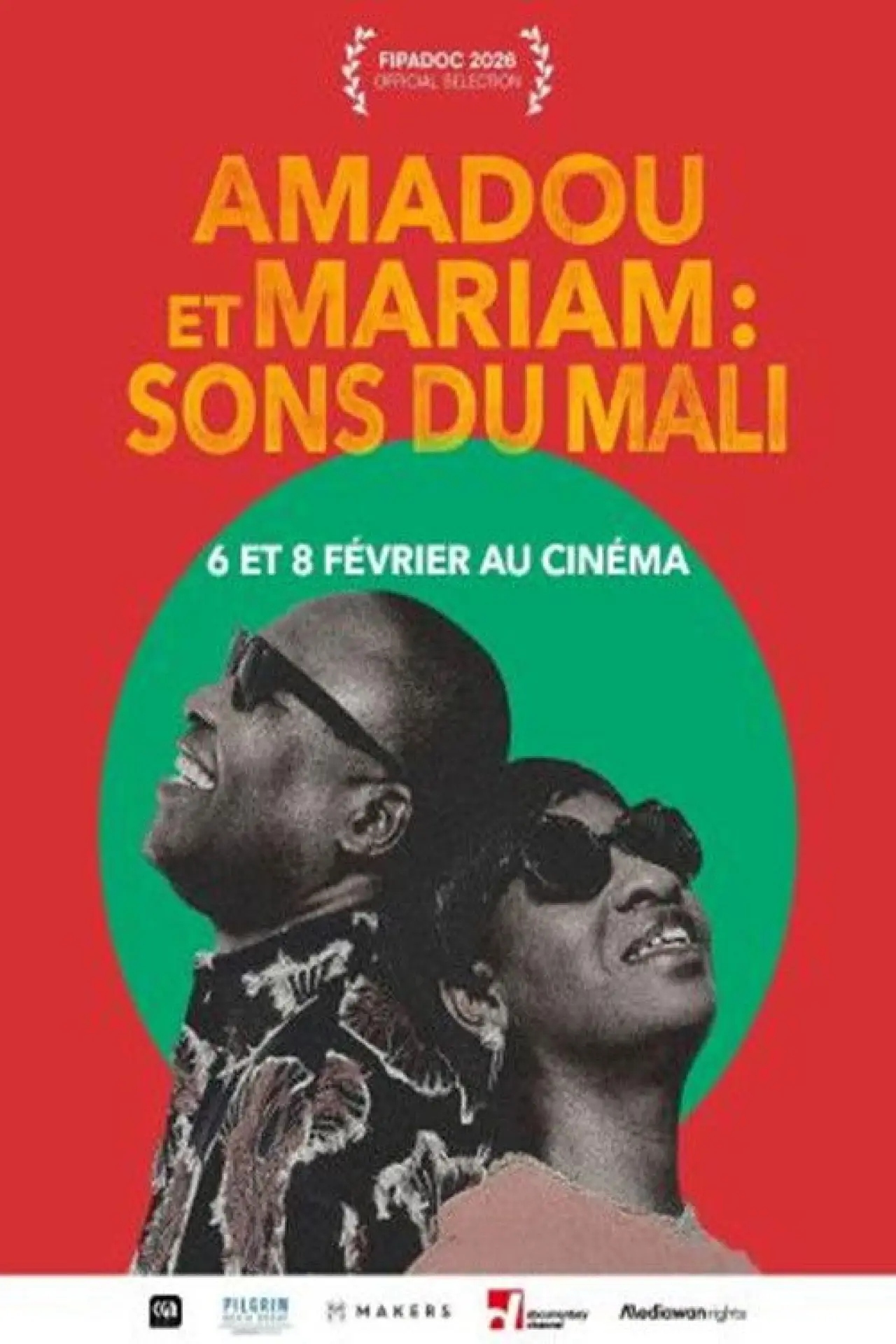 Plakat filmowy "The Blind Couple From Mali"
