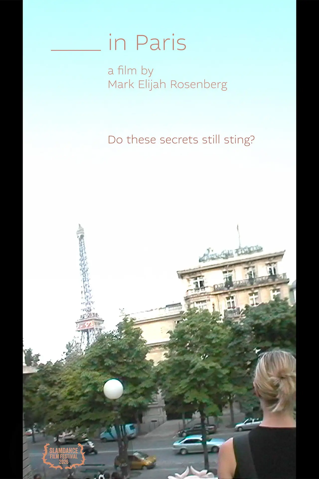 Plakat filmowy "_____ in Paris"