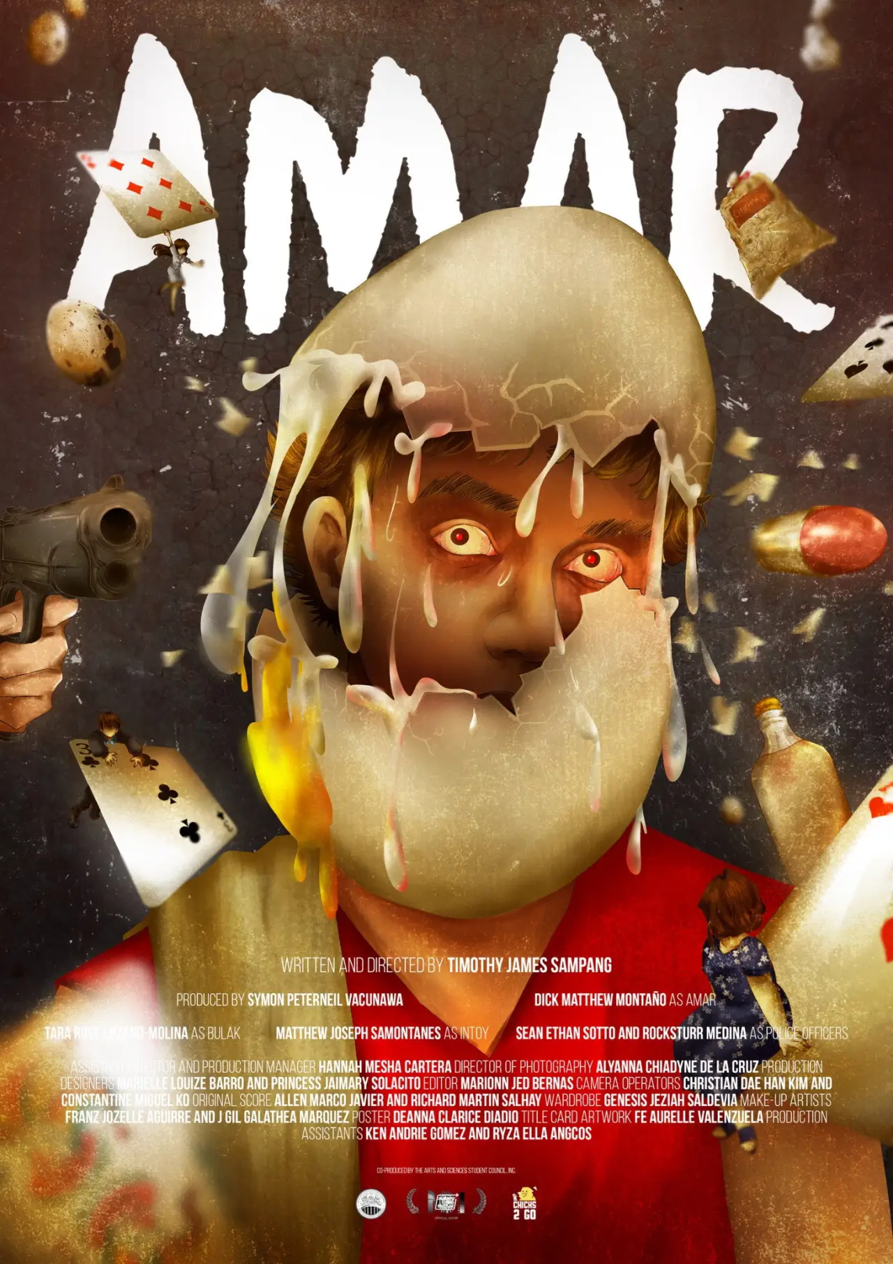 Plakat filmowy "Amar"