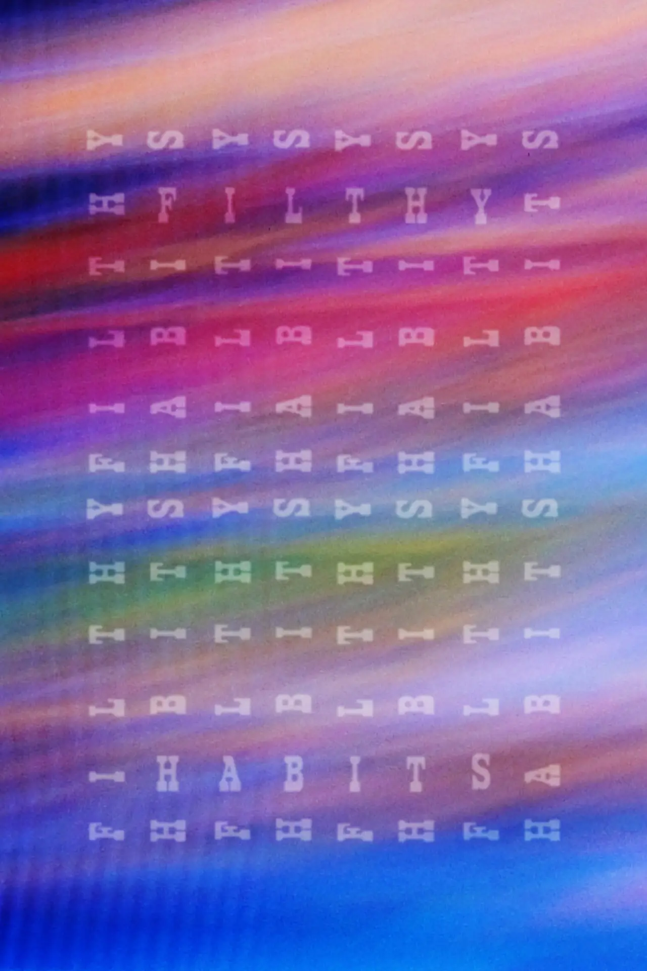Plakat filmowy "Filthy Habits"