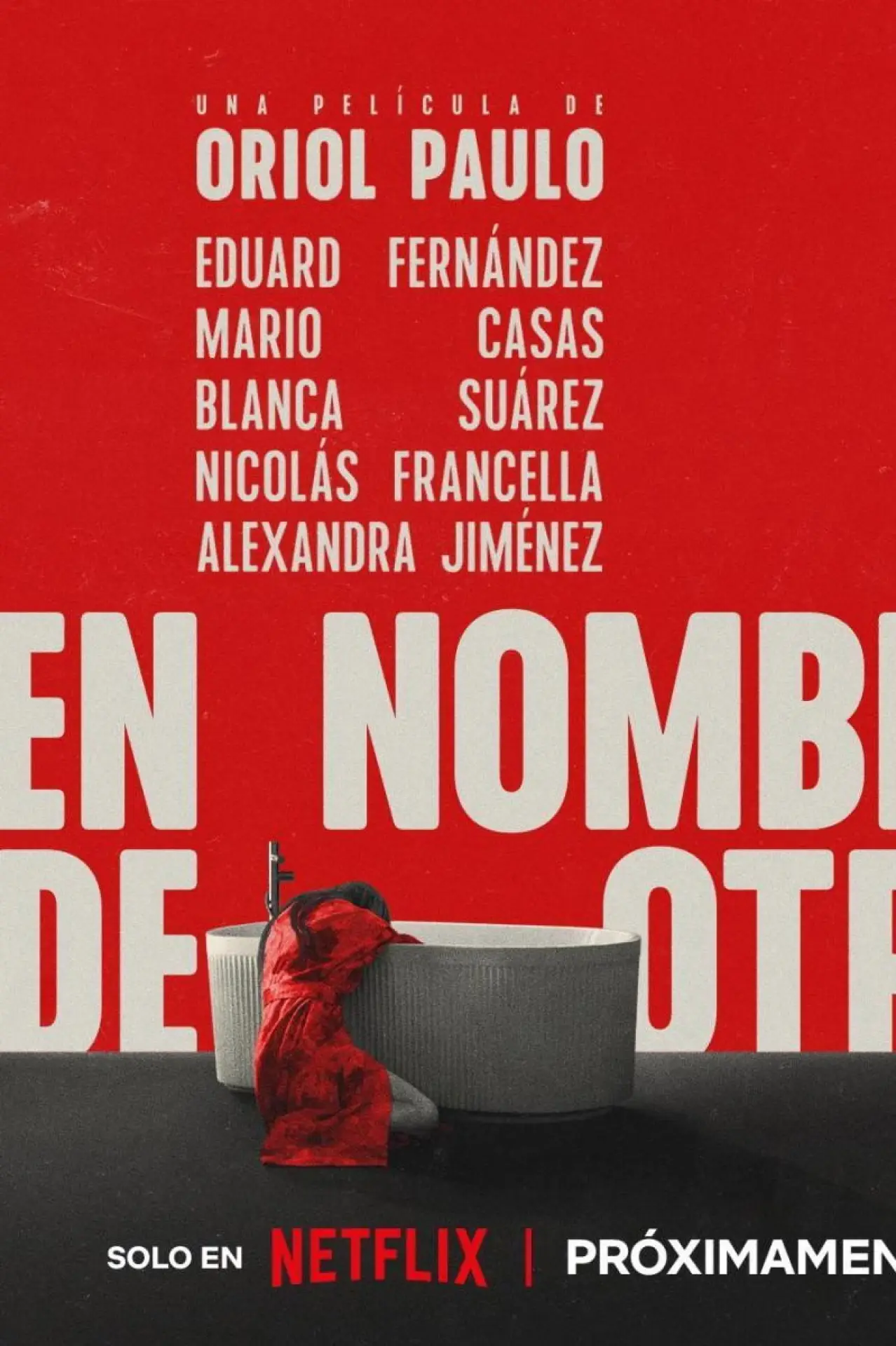 Plakat filmowy "En nombre de otro"