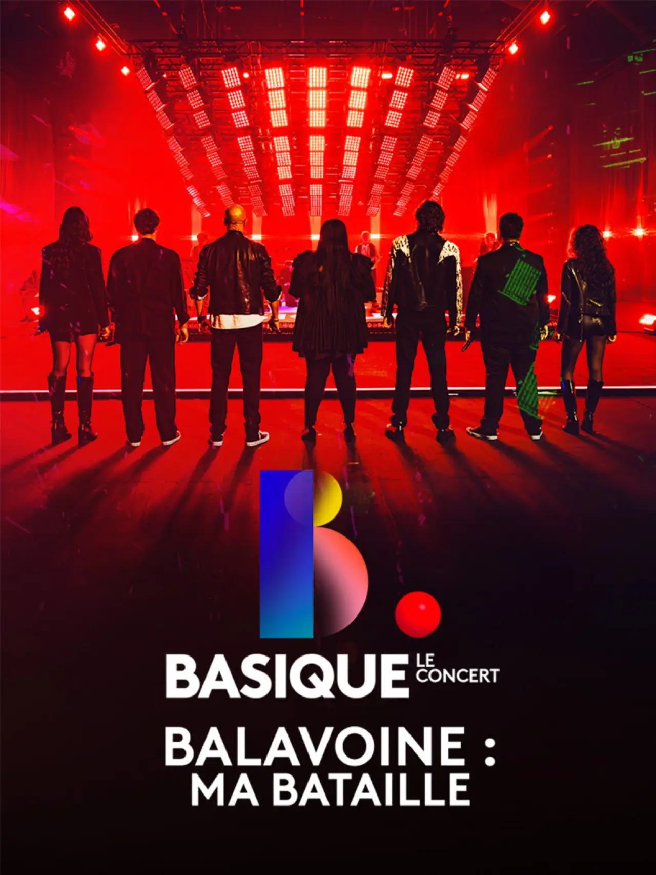 Plakat filmowy "Basique, le concert - Balavoine : Ma bataille"