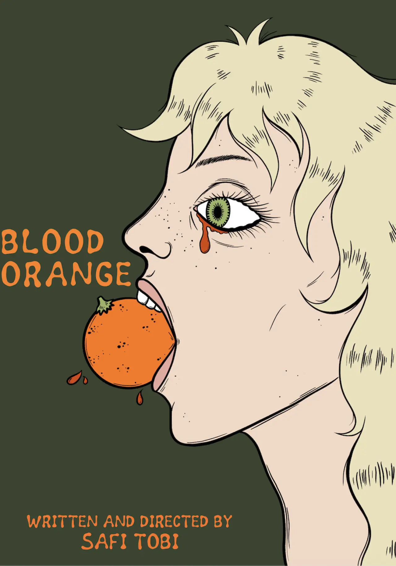 Plakat filmowy "Blood Orange"