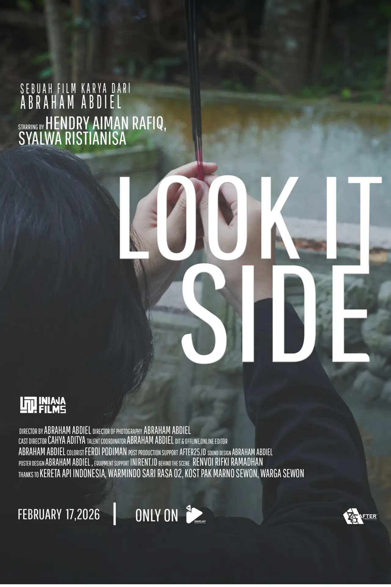 Plakat filmowy "LOOK IT SIDE"
