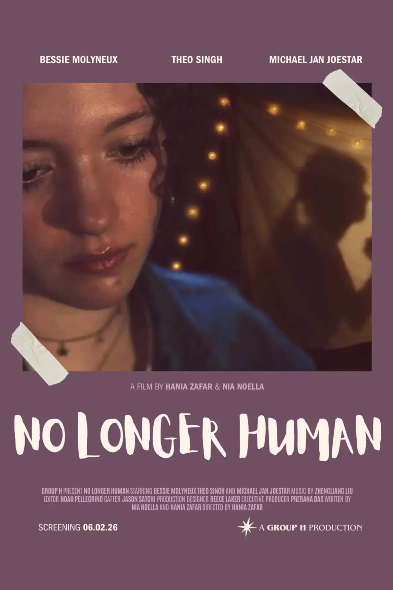 Plakat filmowy "No Longer Human"