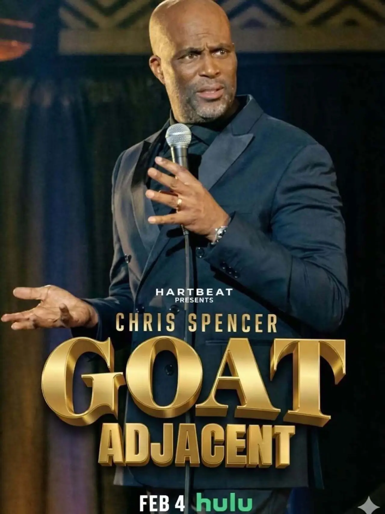 Plakat filmowy "Chris Spencer: GOAT Adjacent"