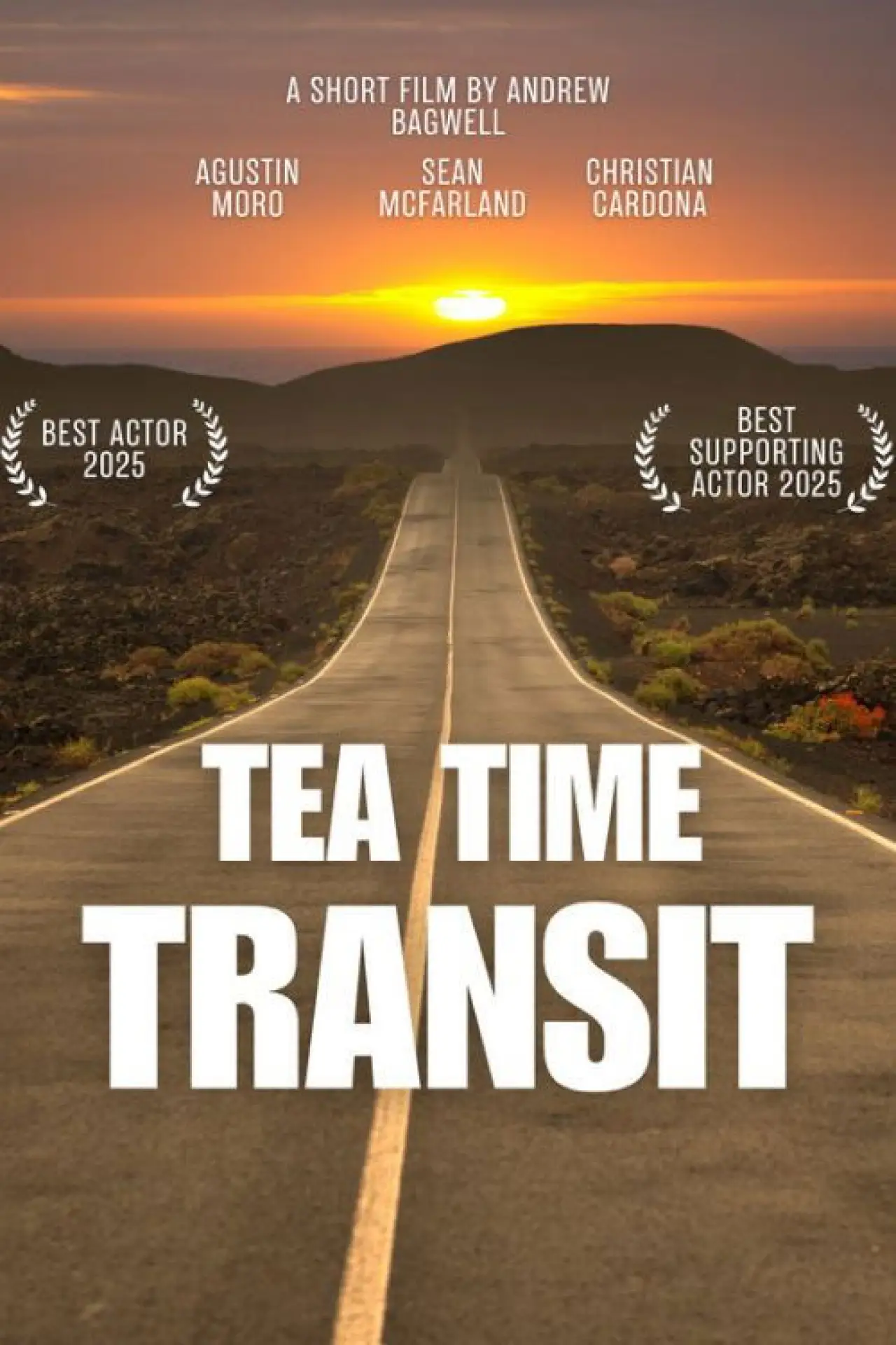 Plakat filmowy "Tea Time Transit"