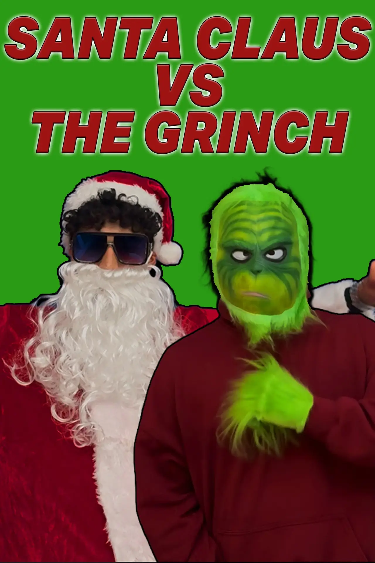 Plakat filmowy "Santa Claus vs The Grinch"