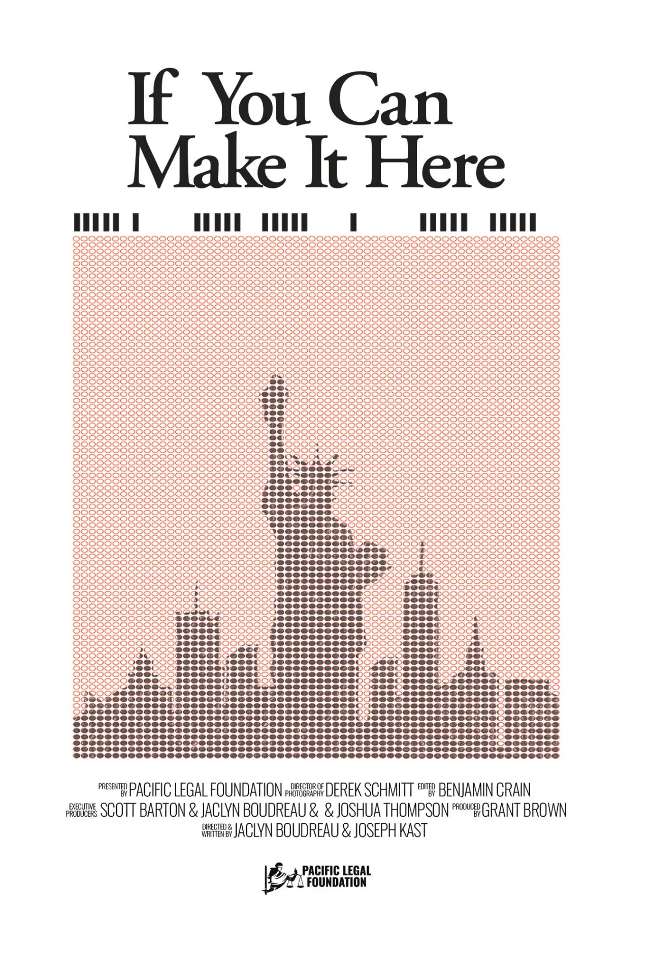 Plakat filmowy "If You Can Make It Here"