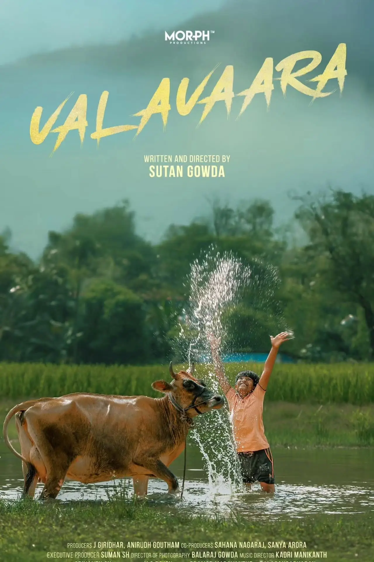 Plakat filmowy "ವಲವಾರ"