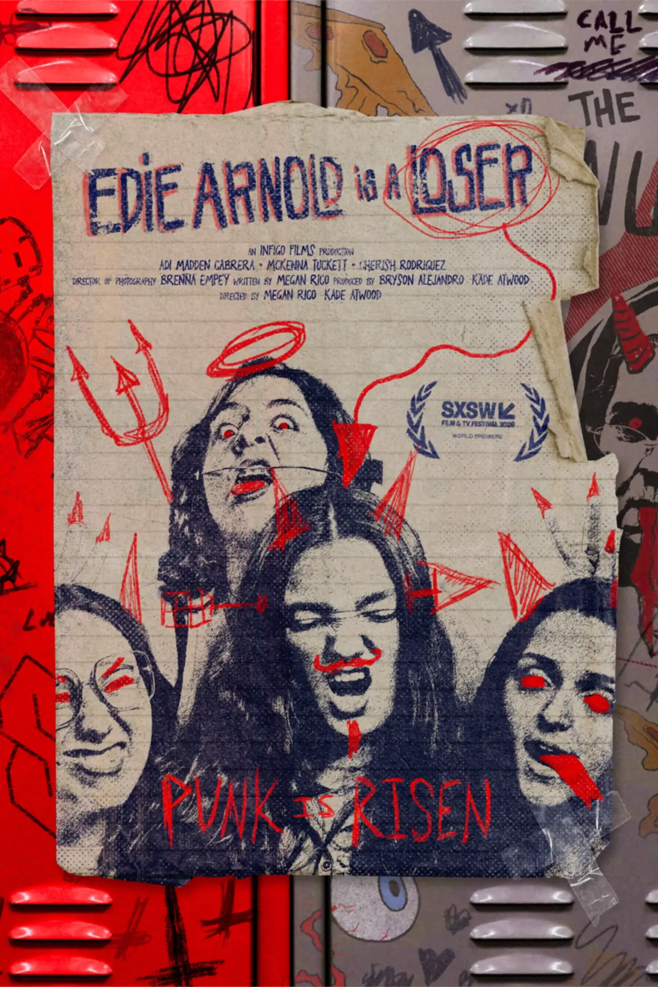 Plakat filmowy "Edie Arnold Is a Loser"