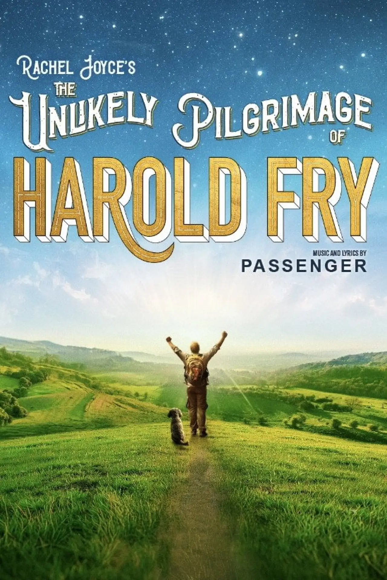 Plakat filmowy "The Unlikely Pilgrimage of Harold Fry"