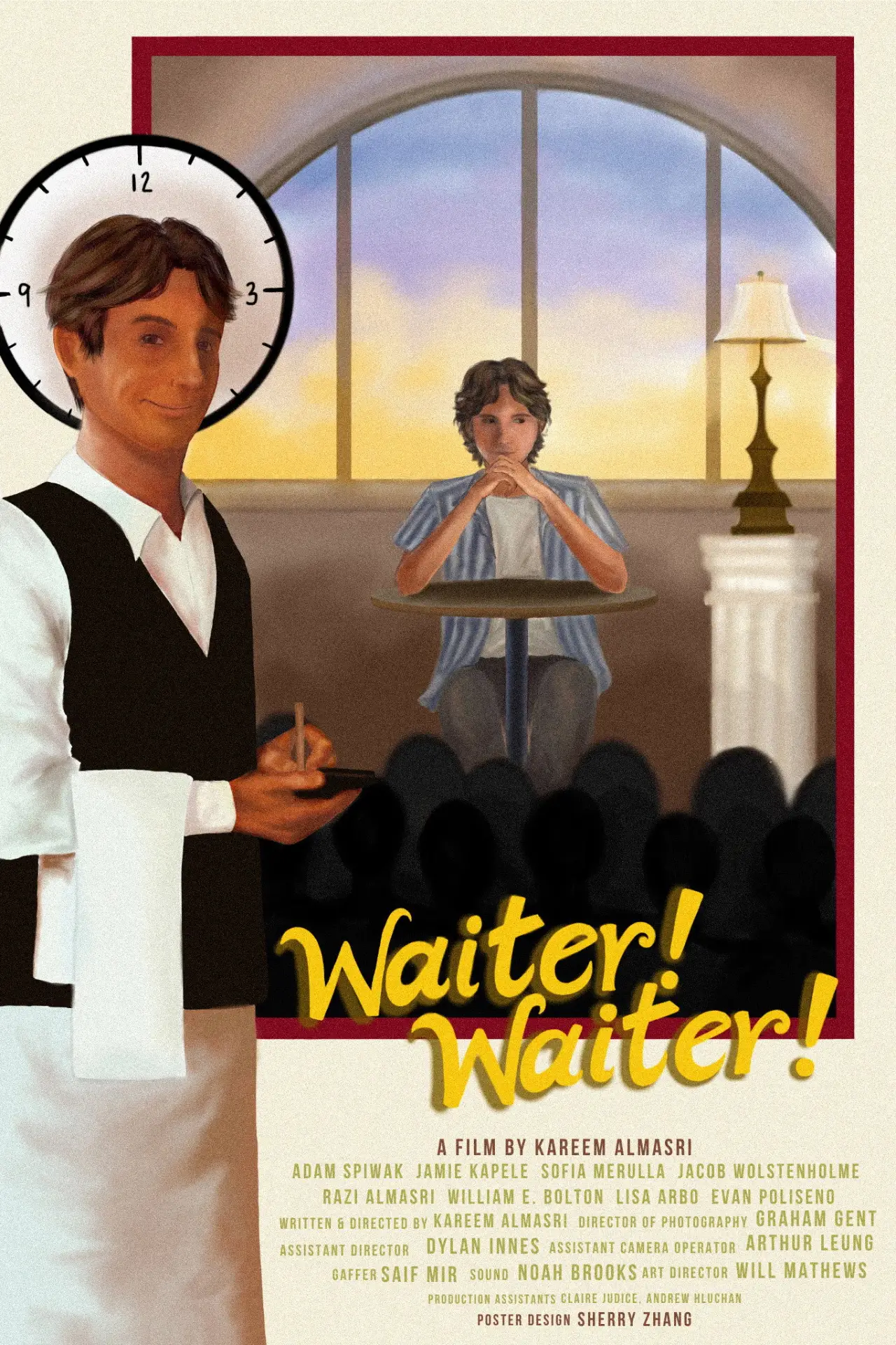 Plakat filmowy "Waiter! Waiter!"