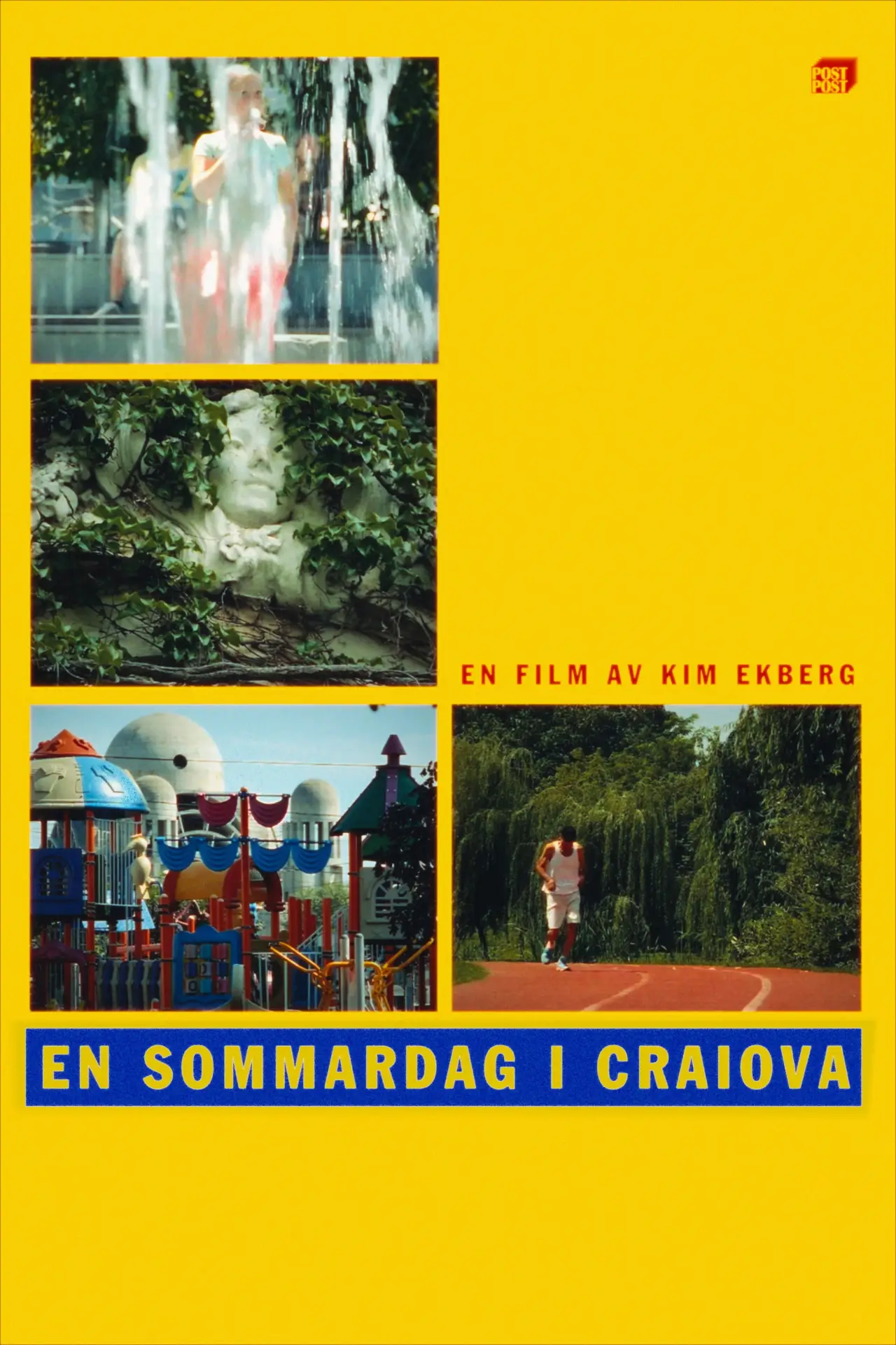 Plakat filmowy "En sommardag i Craiova"