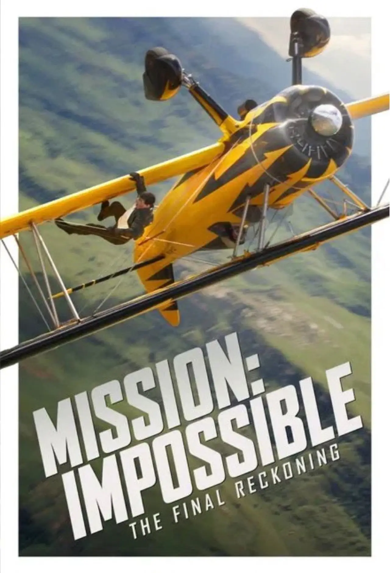 Plakat filmowy "Behind the scenes of Mission: Impossible - The Final Reckoning"