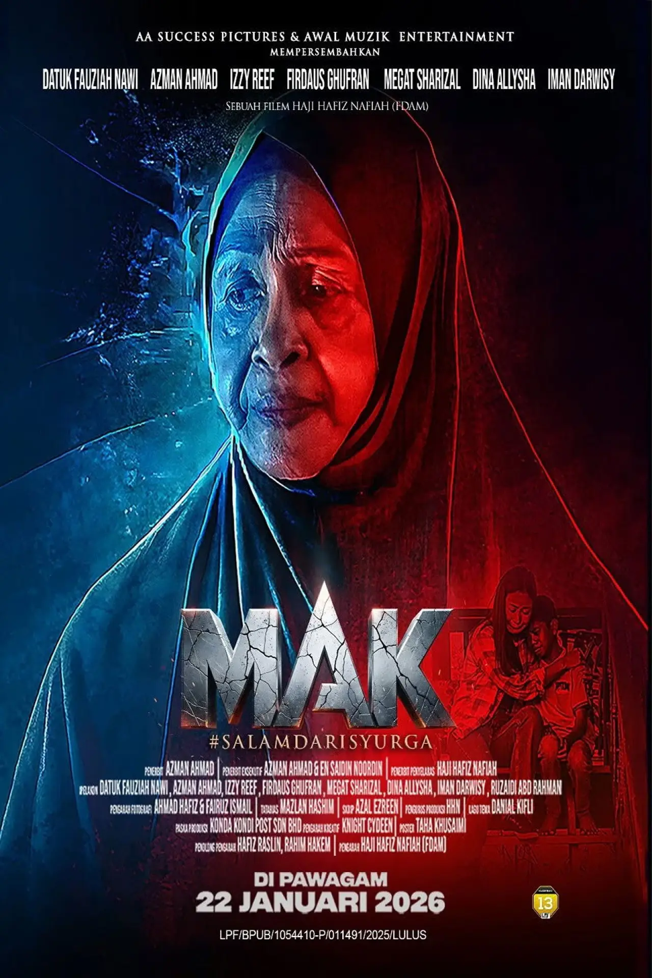 Plakat filmowy "Mak: Salam Dari Syurga"
