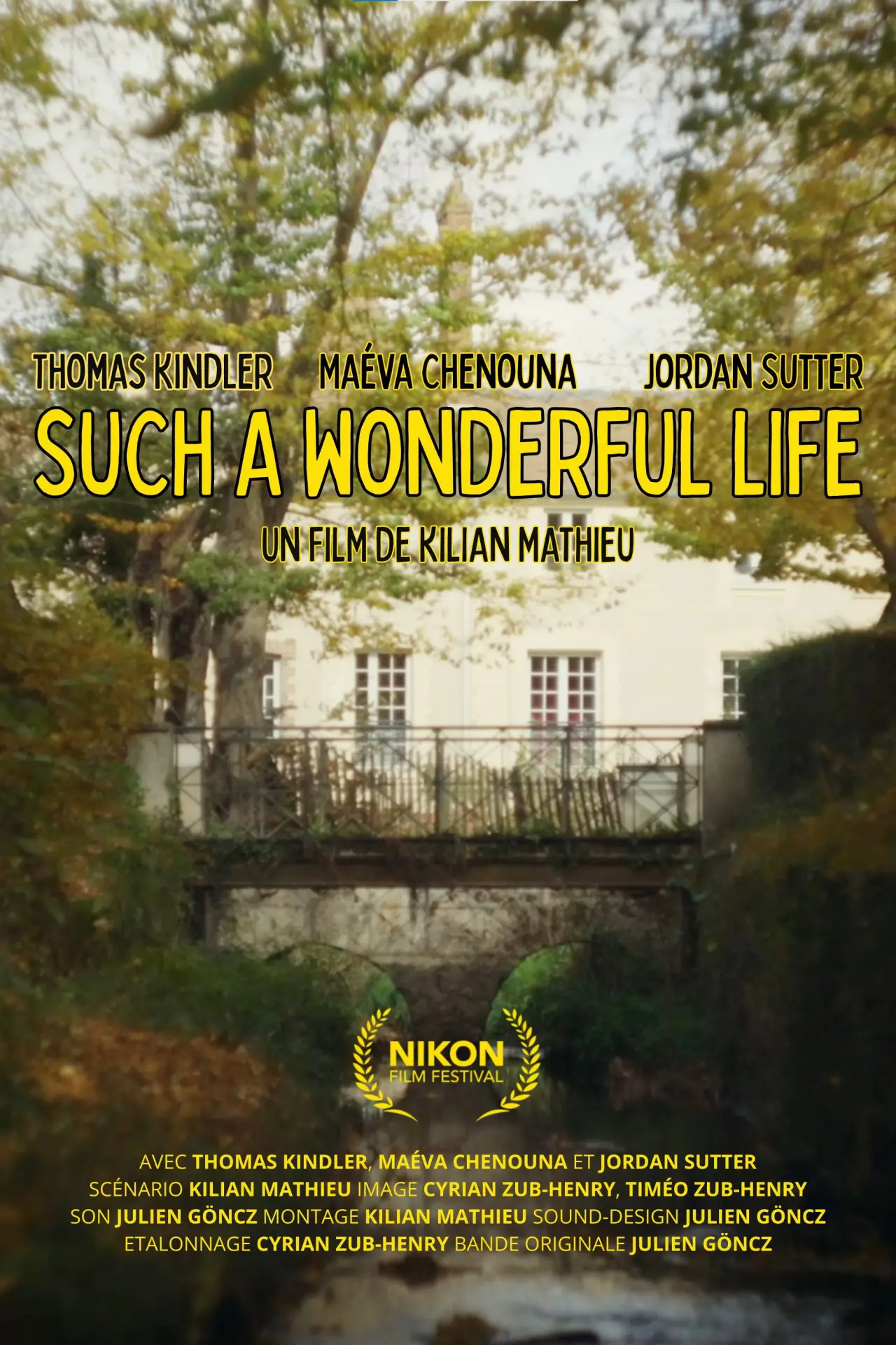 Plakat filmowy "Such a WonderFul Life"