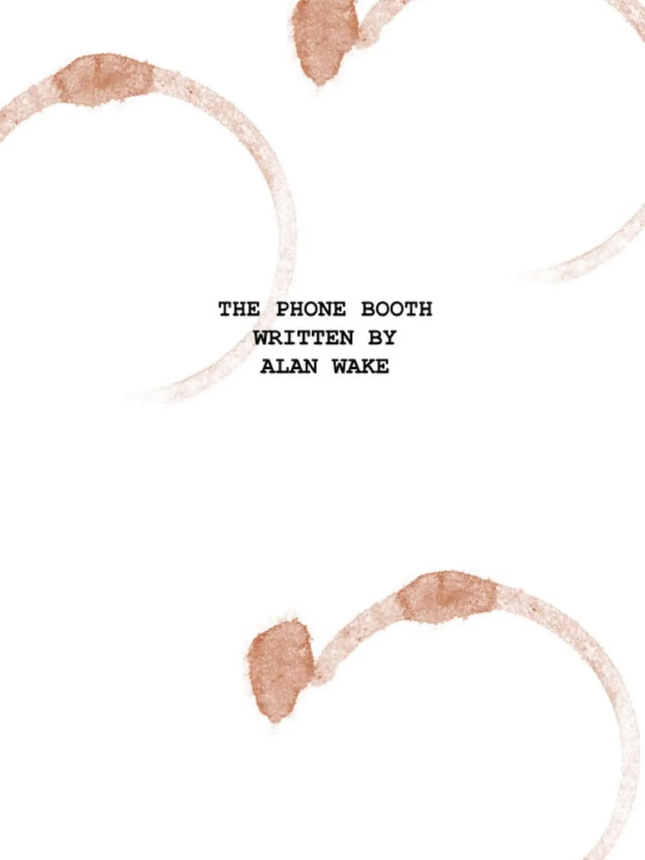 Plakat filmowy "The Phone Booth"