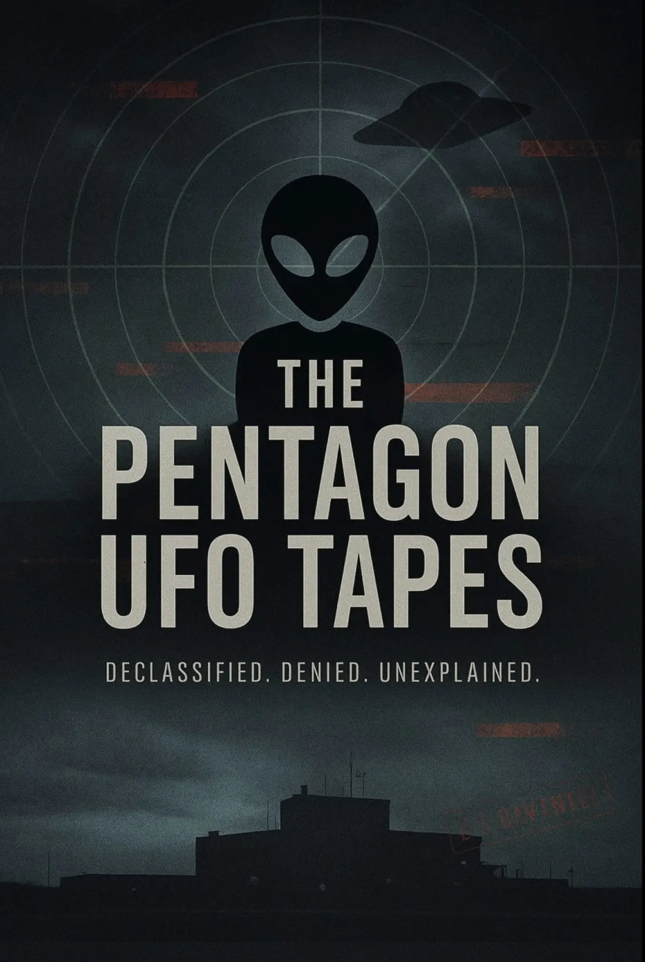 Plakat filmowy "The Pentagon UFO Tapes"
