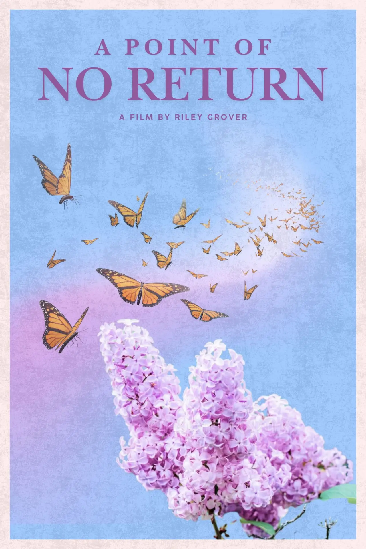 Plakat filmowy "A Point of No Return"