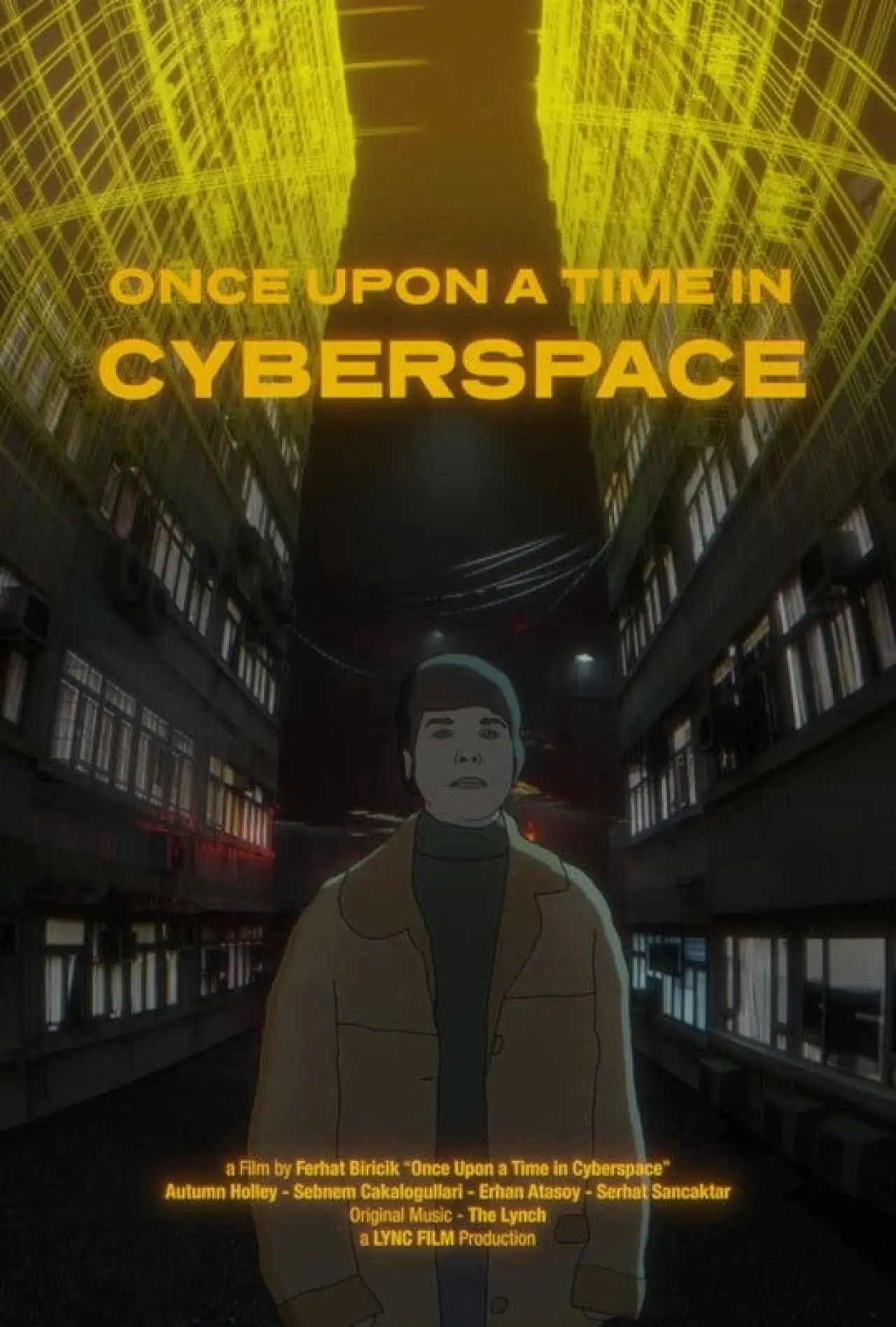 Plakat filmowy "Once Upon a Time in Cyberspace"