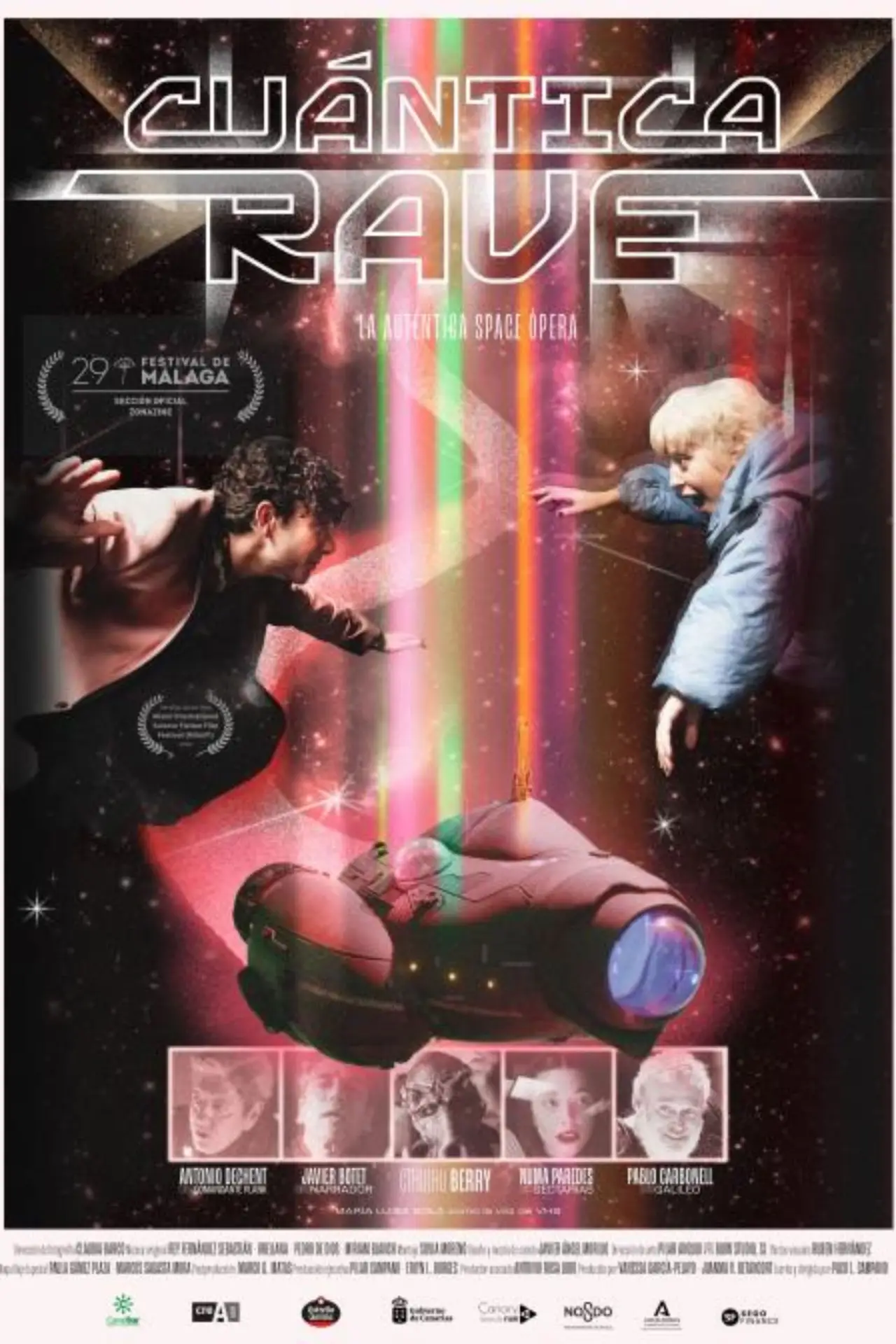 Plakat filmowy "Cuántica Rave"
