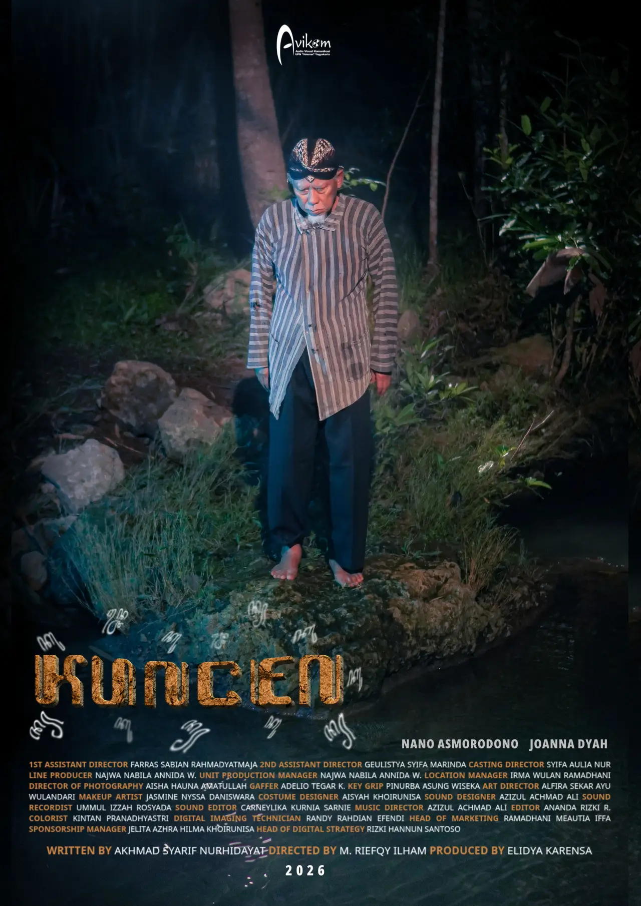 Plakat filmowy "Kuncen"