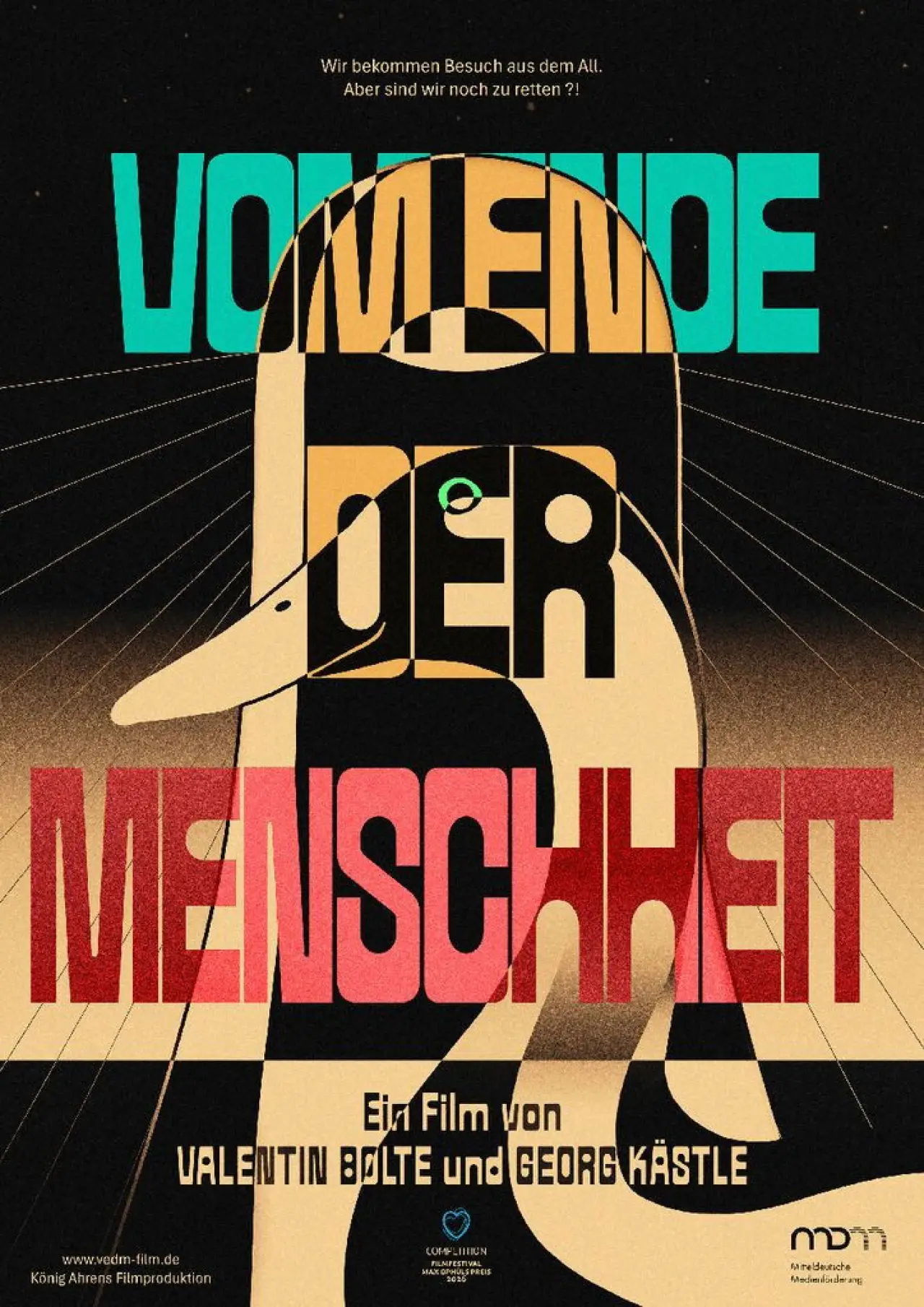 Plakat filmowy "Vom Ende der Menschheit"