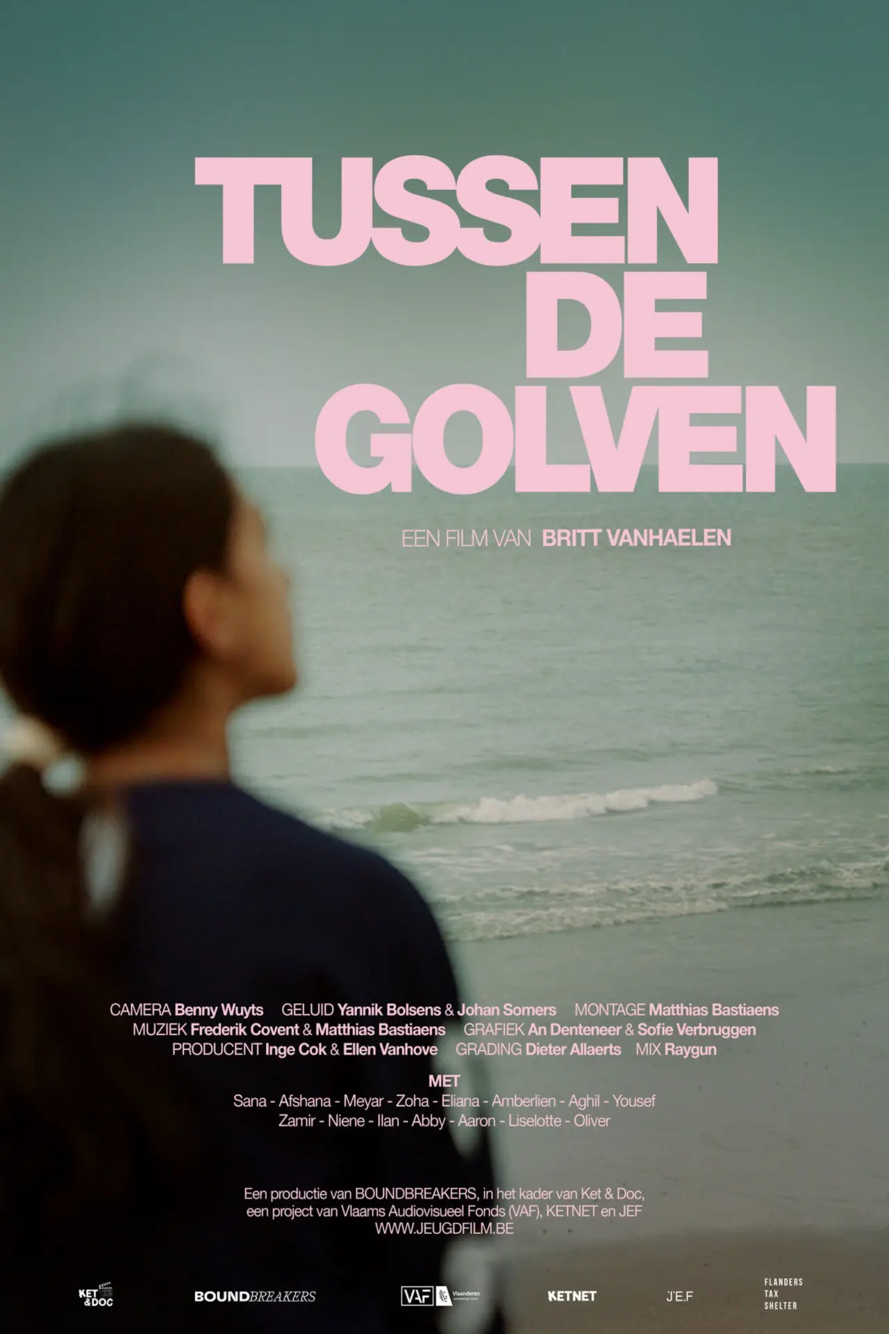 Plakat filmowy "Tussen de golven"