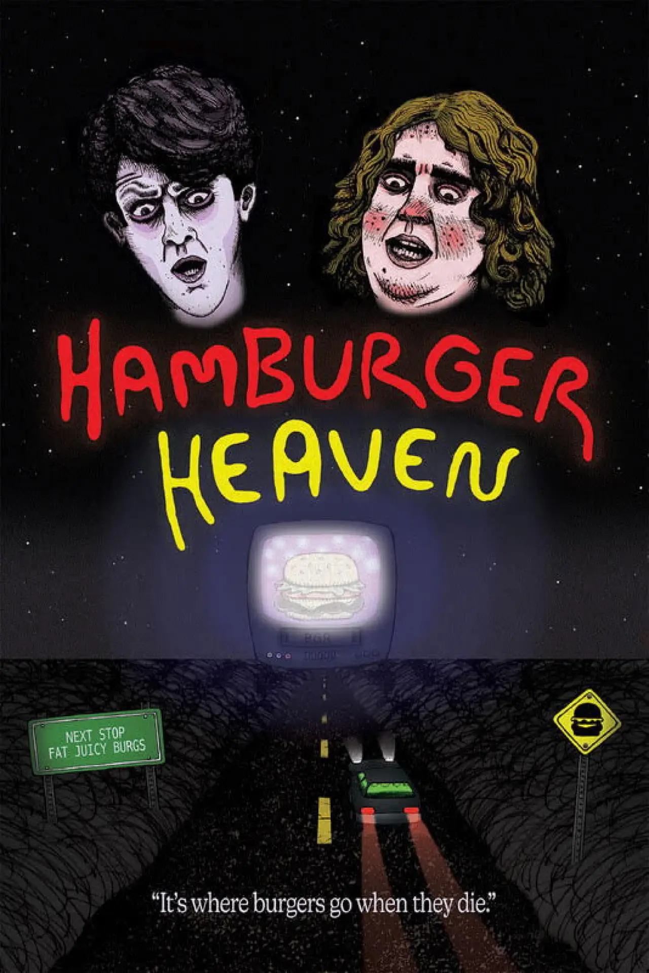 Plakat filmowy "Hamburger Heaven"