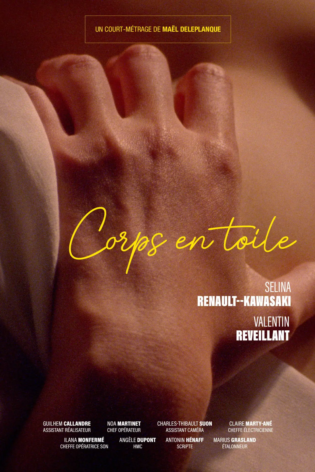 Plakat filmowy "Corps en toile"