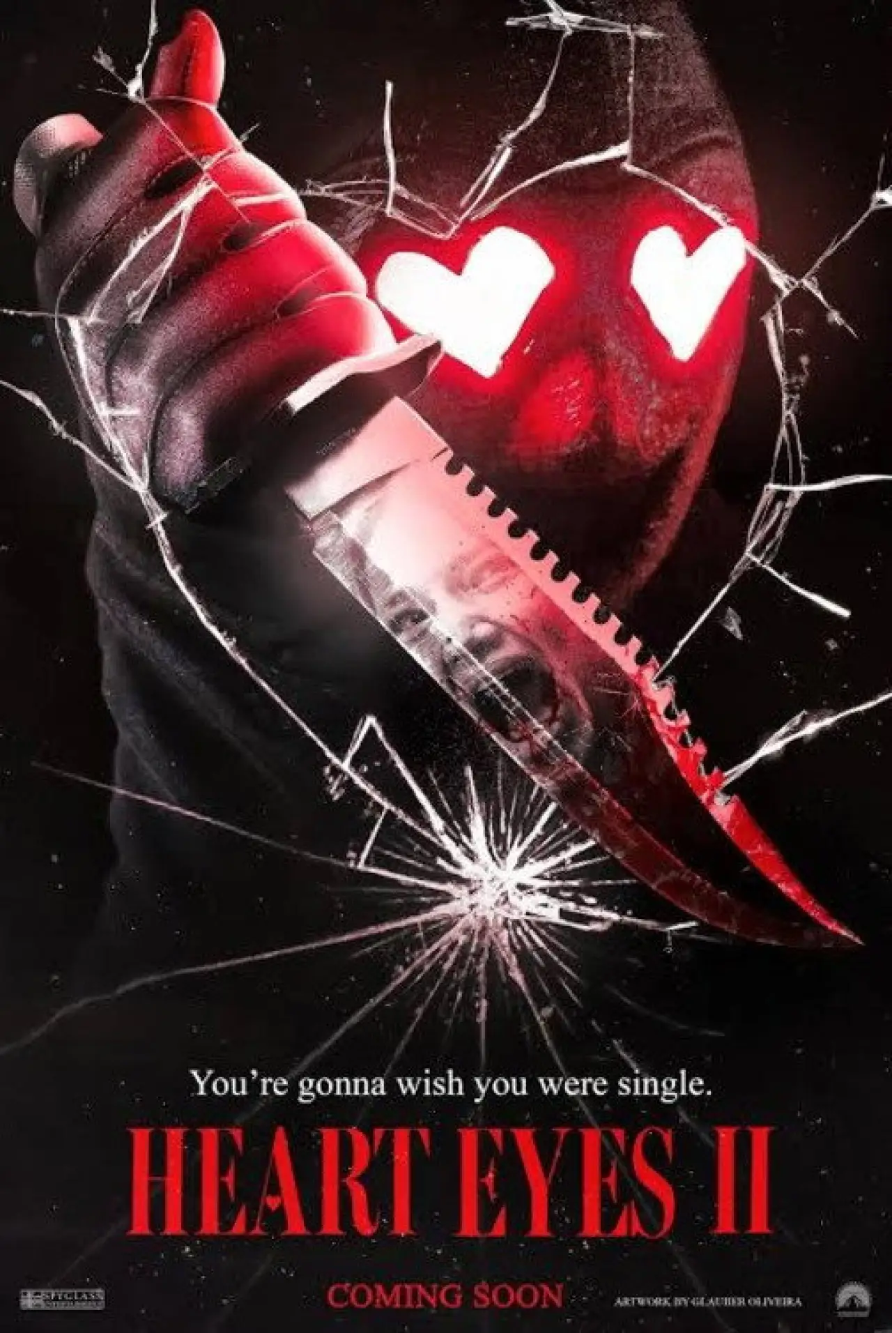 Plakat filmowy "Heart Eyes 2"