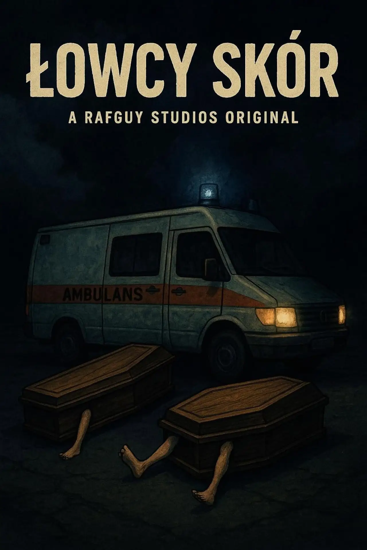 Plakat filmowy "Lowcy Skór"