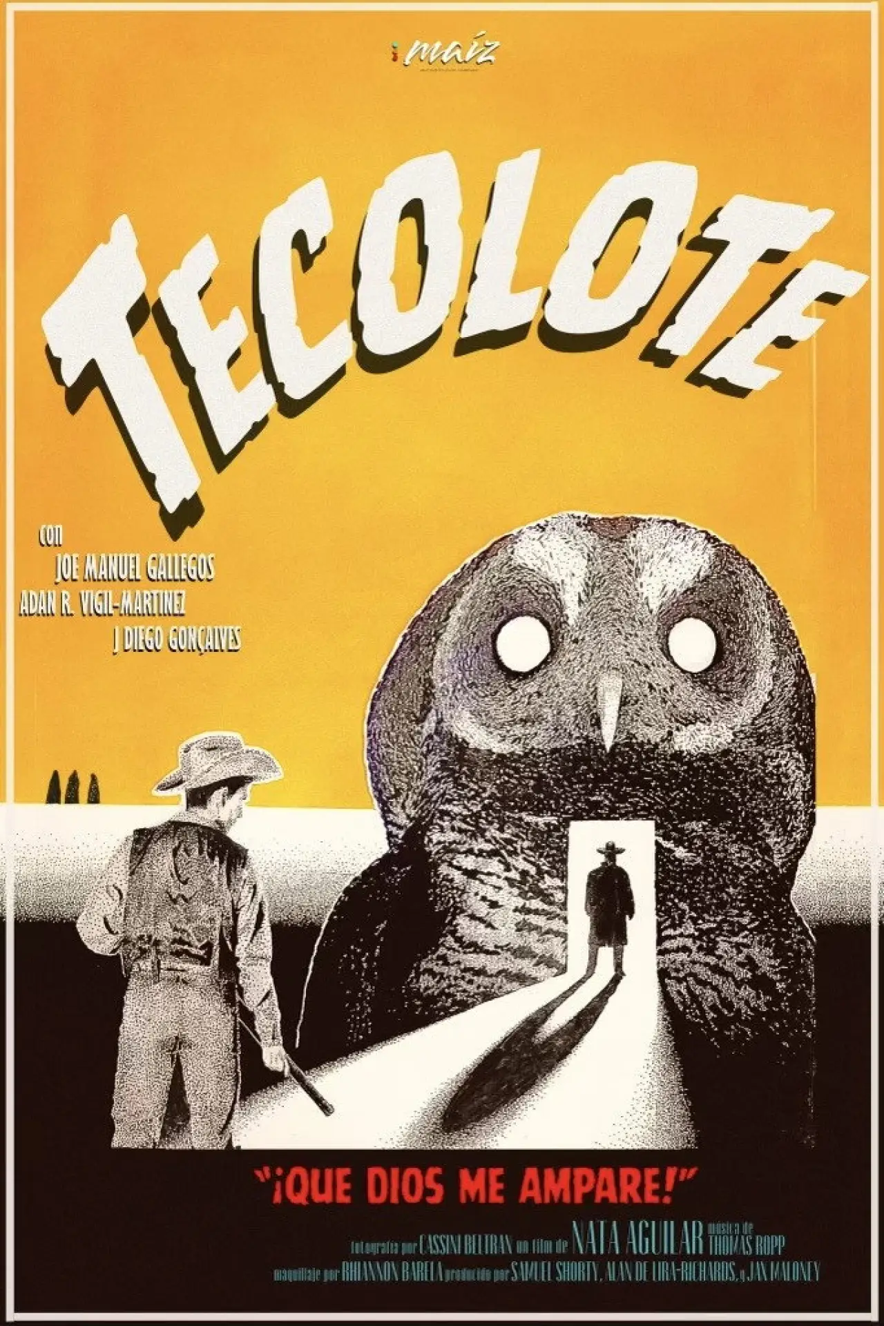 Plakat filmowy "Tecolote"