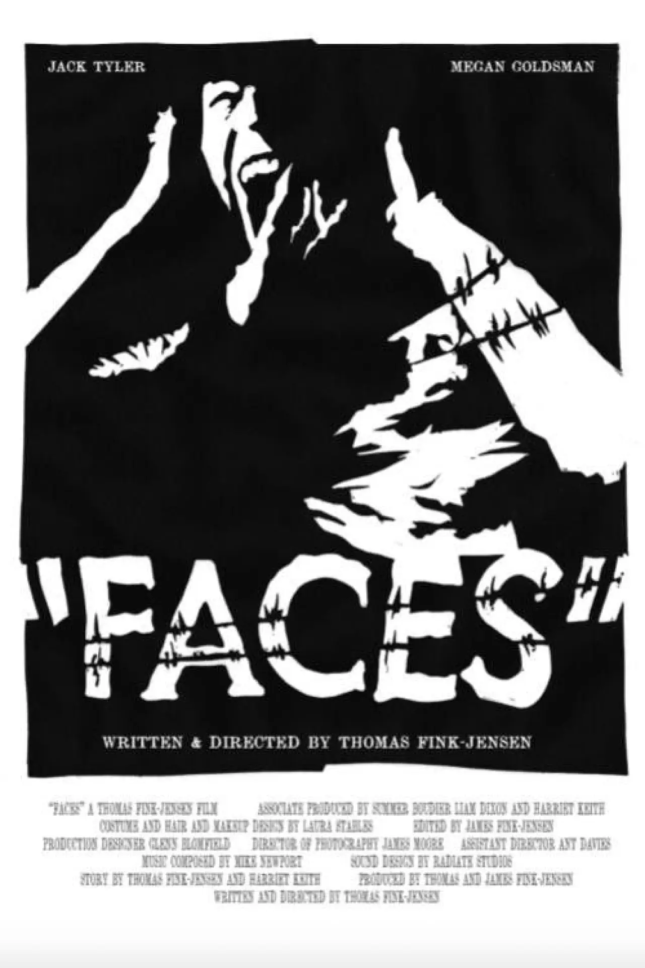 Plakat filmowy "Faces"