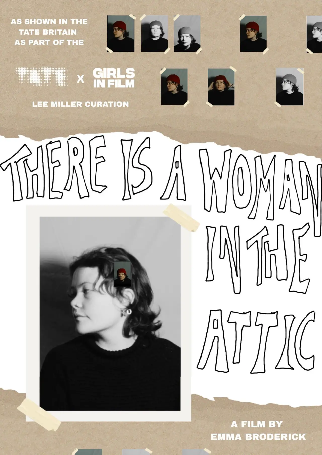 Plakat filmowy "There Is A Woman In The Attic"