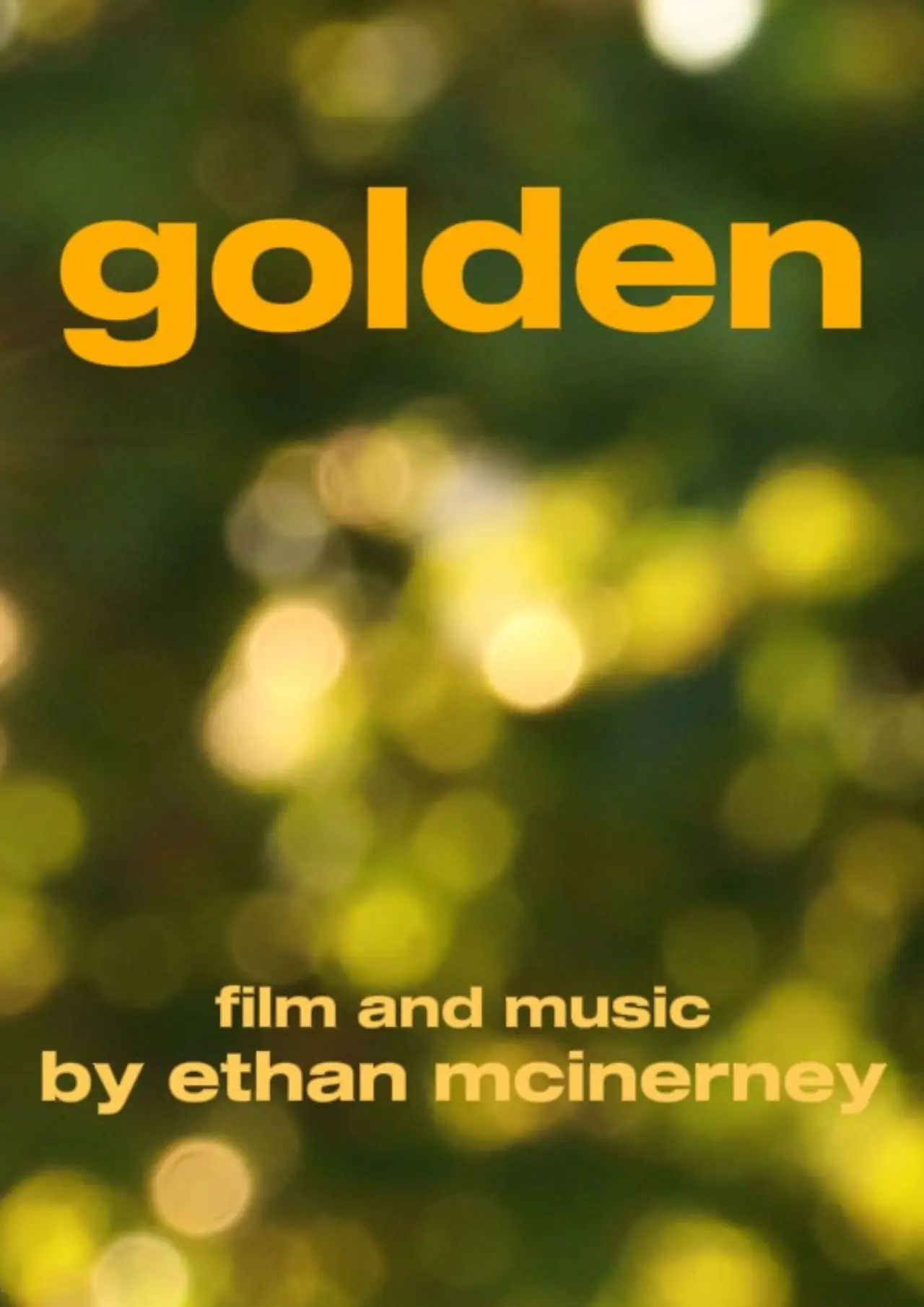 Plakat filmowy "Golden"