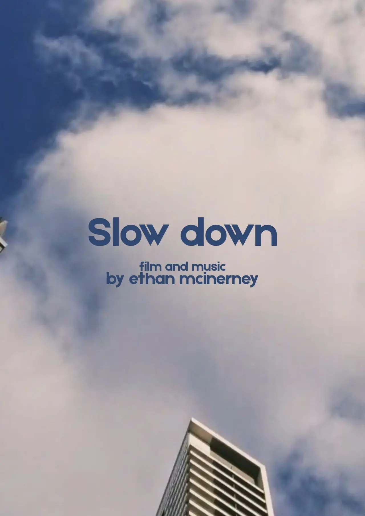 Plakat filmowy "Slow Down"