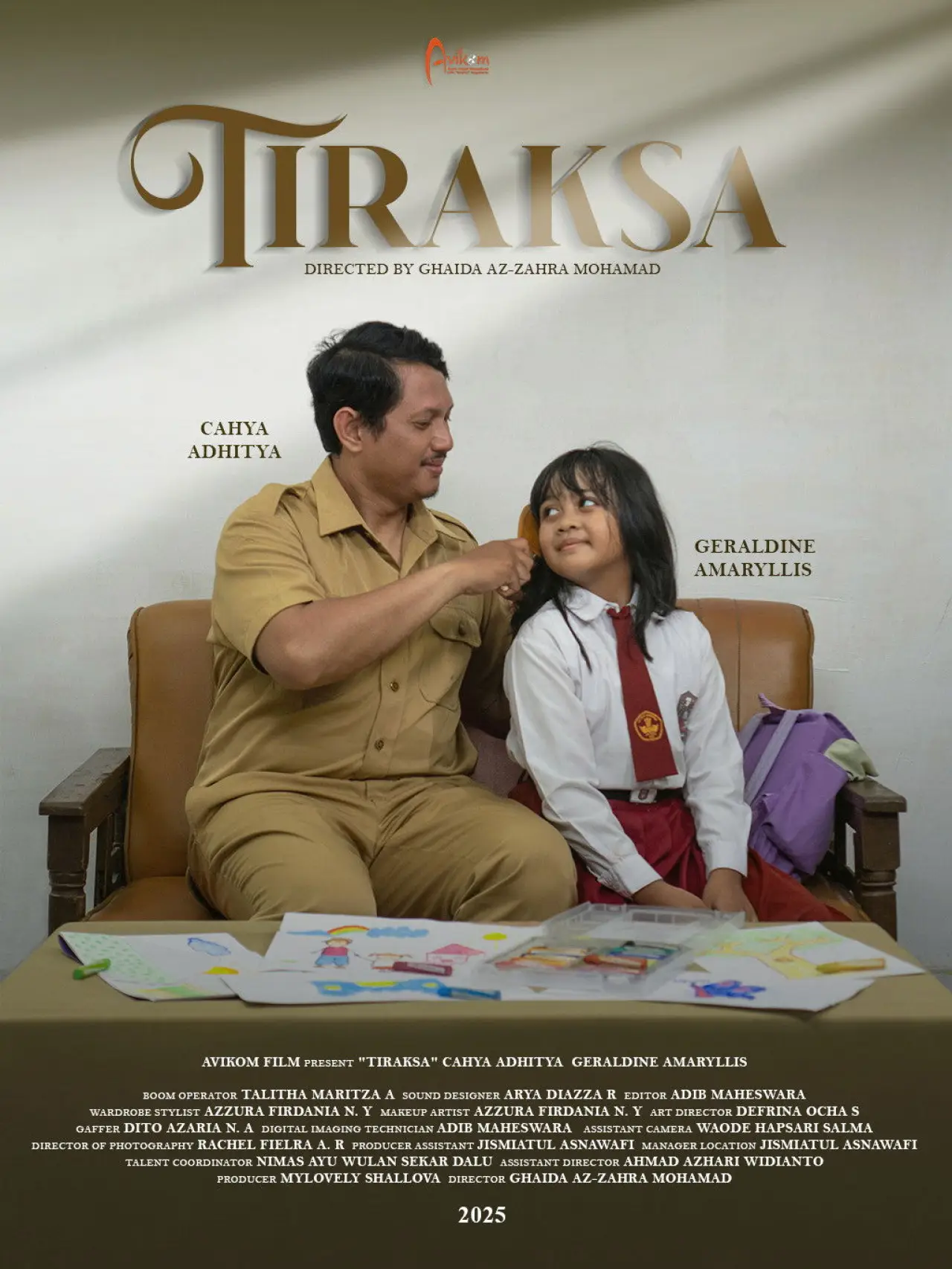 Plakat filmowy "Tiraksa"