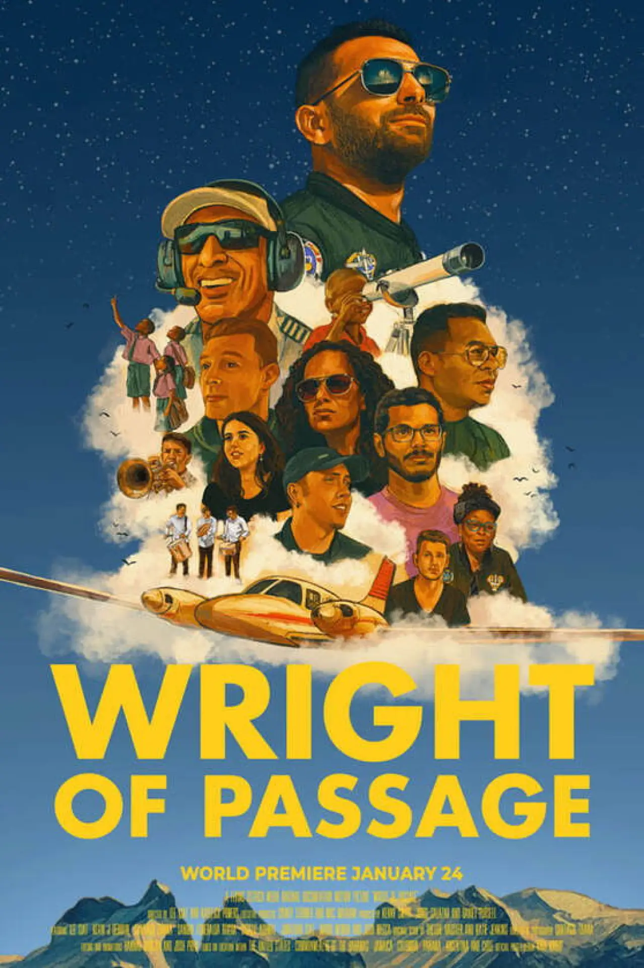 Plakat filmowy "Wright of Passage"