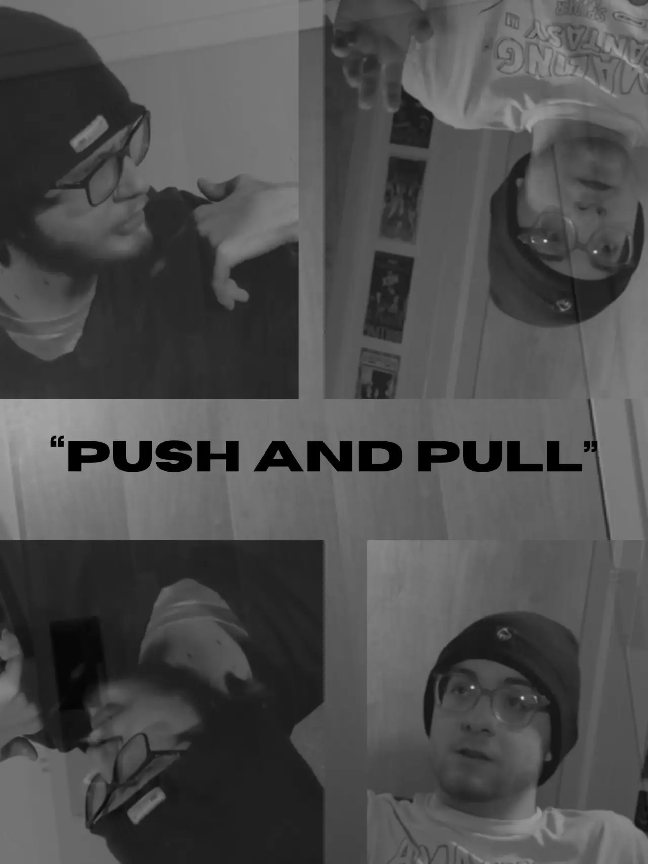 Plakat filmowy ""Push and Pull""