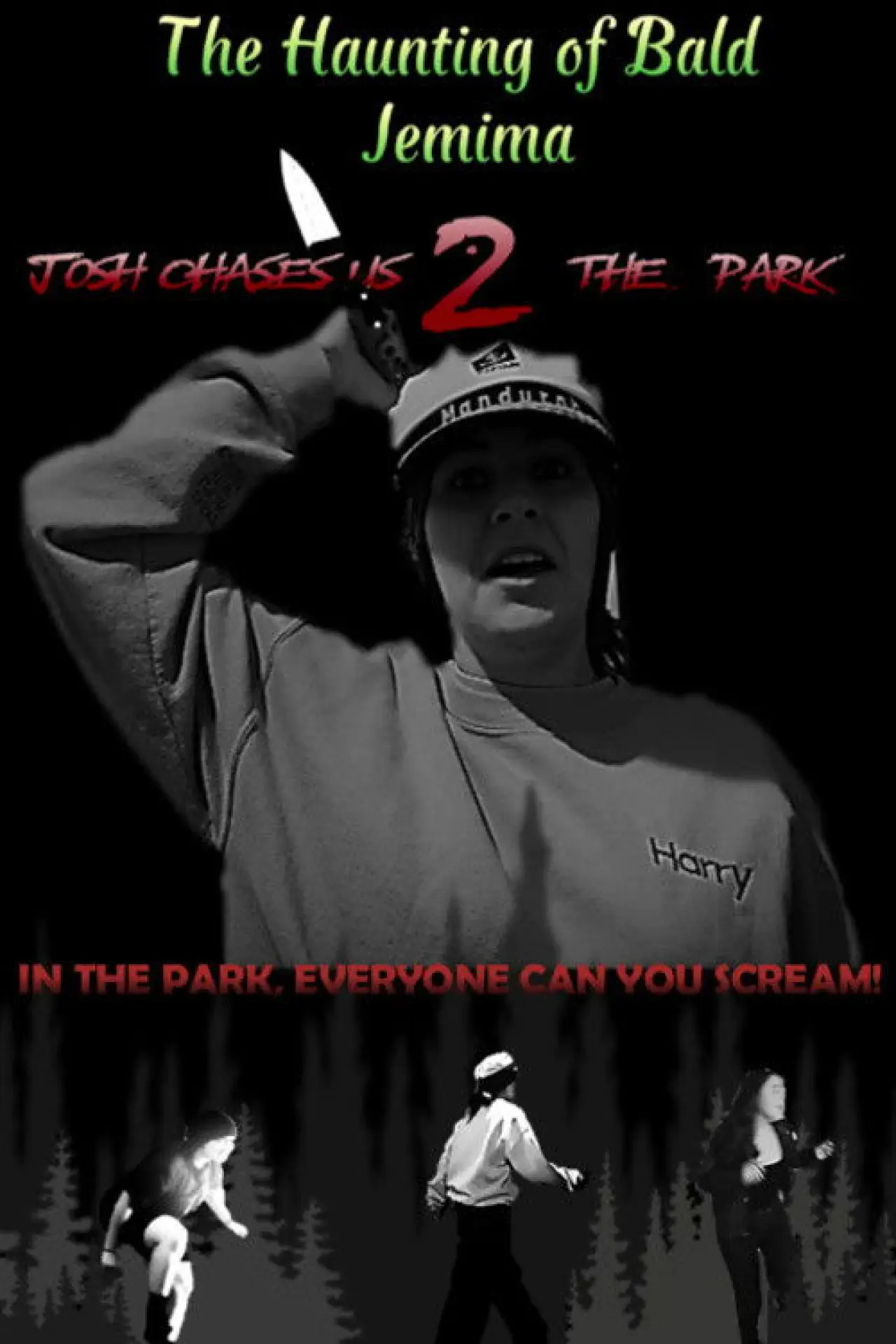 Plakat filmowy "The Haunting of Bald Jemima 2: Josh Chases Us 2 The Park"