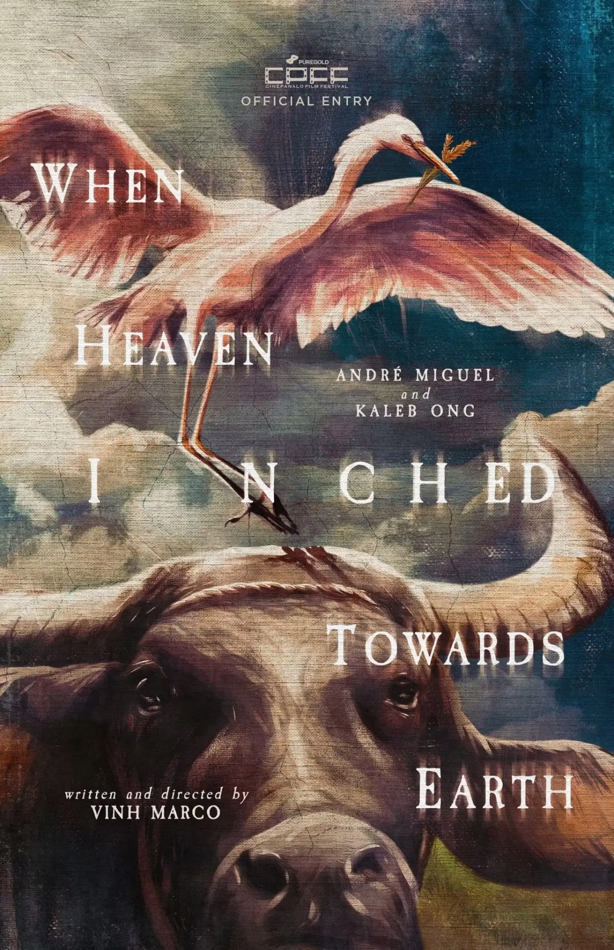 Plakat filmowy "When Heaven Inched Towards Earth"
