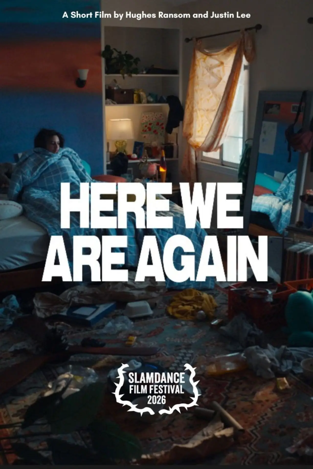 Plakat filmowy "HERE WE ARE AGAIN"